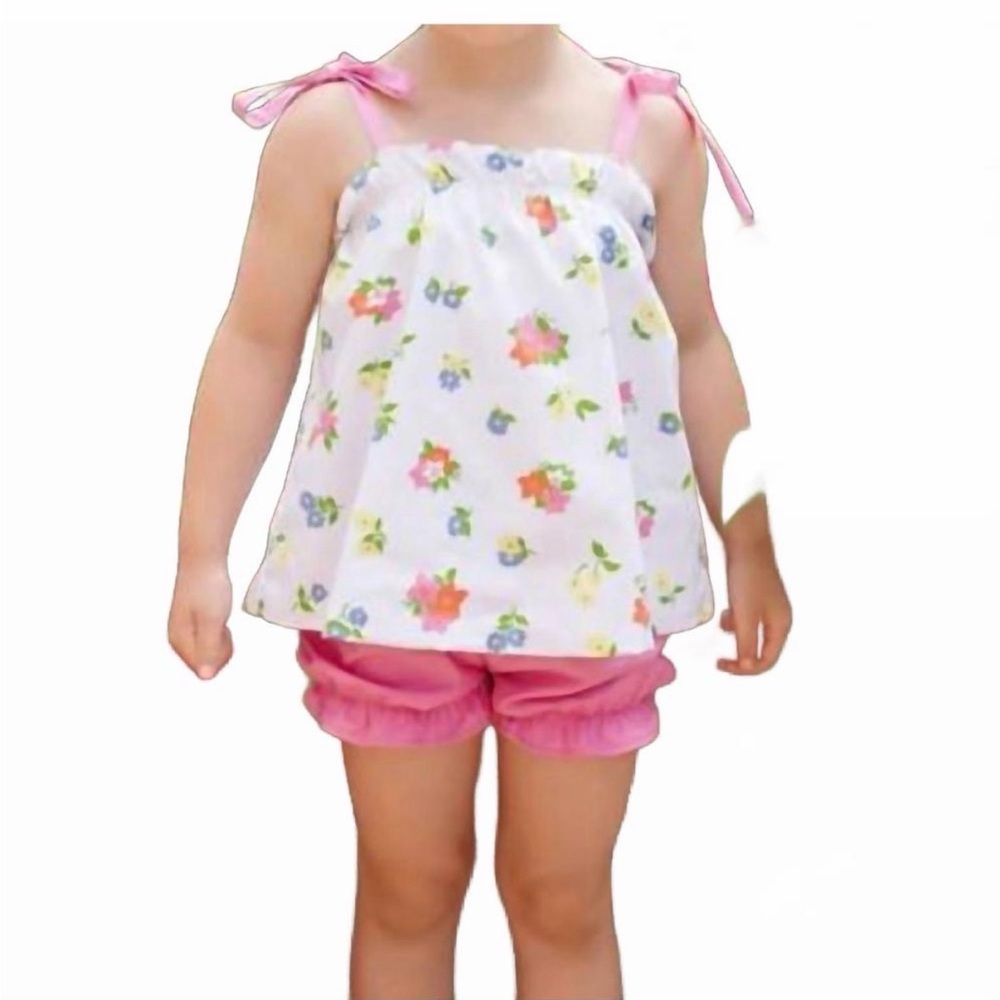 NEW 0-6 BEAUFORT BONNET
COMPANY girl's natalie knicker shorts hamptons hot pink
